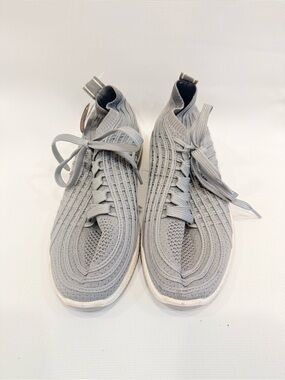 Danskin Gray Knit Slip-On Athletic Sneakers